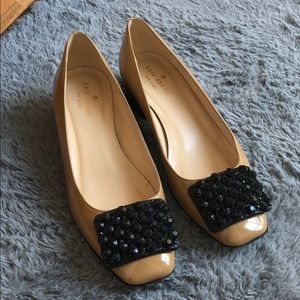 Kat spade embellished flat